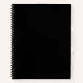 Aangepast 8,5-inch x 11-inch spiraal Notitieboek (Voorkant)