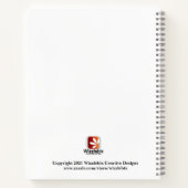 Aangepast 8,5-inch x 11-inch spiraal Notitieboek (Achterkant)