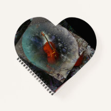 Aangepast 8,5-inch x 8,5-inch spiral Notitieboek