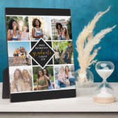 Aangepast 8 Collage Gold voor fotoraster Afstudere Fotoplaat (Zijkant)