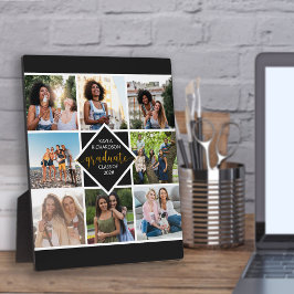 Aangepast 8 Collage Gold voor fotoraster Afstudere Fotoplaat