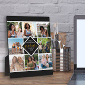 Aangepast 8 Collage Gold voor fotoraster Afstudere Fotoplaat