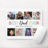 Aangepast 8 Foto Collage Pap Kantoor Muismat (Met muis)