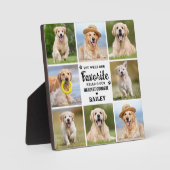 Aangepast 8 Herdenking op verlies van fotocollage Fotoplaat (Voorkant)