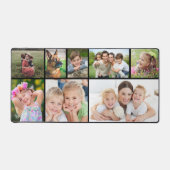 Aangepast 8 zwart fotocollage bureaumat (Voorkant)