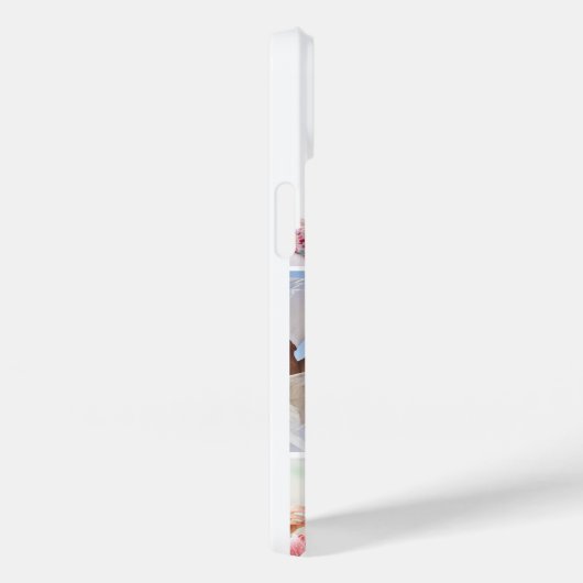 Aangepast 9 Monogram fotocollage naam Uw kleuren Case-Mate iPhone Case (Achterkant / Rechts)