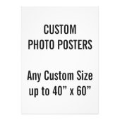 Aangepast A0-Poster, tot 40 x 60 inch Foto Afdruk (Voorkant)