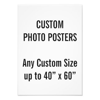 Aangepast A3-fotoPoster, tot 40 x 60 inch Foto Afdruk