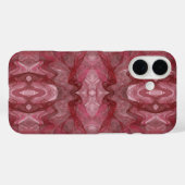 Aangepast aan elke telefoon, Red Fractal Case-Mate iPhone Case (Achterkant (horizontaal))