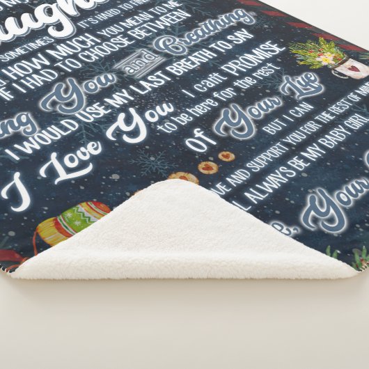 Aangepast aan mijn dochter van je vaders bank sherpa deken (3/4)