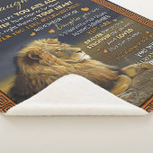 Aangepast aan mijn dochter van papa sherpa deken (3/4)