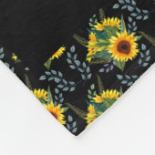 Aangepast aan mijn dochterbank. fleece deken (Hoek)