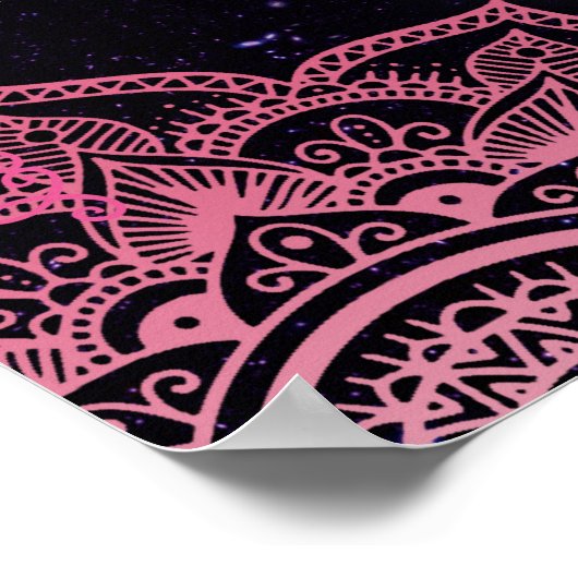 Aangepast aan mijn dochterbank. poster (Hoek)