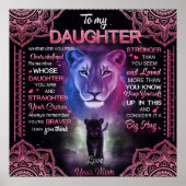 Aangepast aan mijn dochterbank. poster (Voorkant)