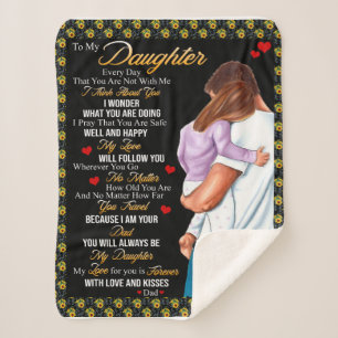 Aangepast aan mijn dochterbank. sherpa deken