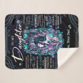 Aangepast aan mijn dochterbank. sherpa deken (Voorkant (horizontaal))