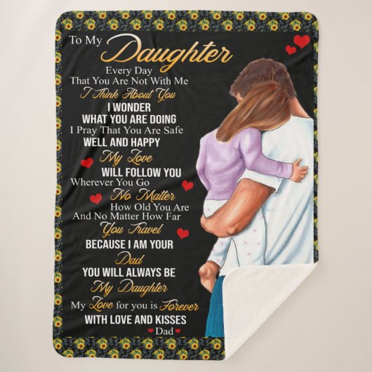 Aangepast aan mijn dochterbank. sherpa deken (Voorkant)