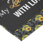 Aangepast aan mijn dochtermandje tafelkleed (Gekanteld)