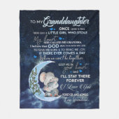 Aangepast aan mijn kleindochter fleece deken (Voorkant)