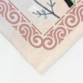 Aangepast aan mijn tante van Niece Fleece Deken (Hoek)