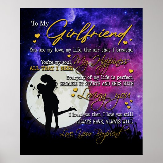 Aangepast aan mijn Vriendin Blanket Poster (Voorkant)