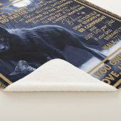 Aangepast aan mijn zoon sherpa deken (3/4)