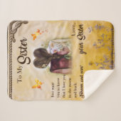 Aangepast aan mijn zusje sherpa deken (Voorkant (horizontaal))