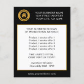 Aangepast aanbod voor services voor zakelijke Logo Flyer (Voorkant)