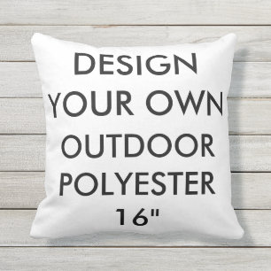 Aangepast, aangepast 16 x 16-inch Sierkussen voor 