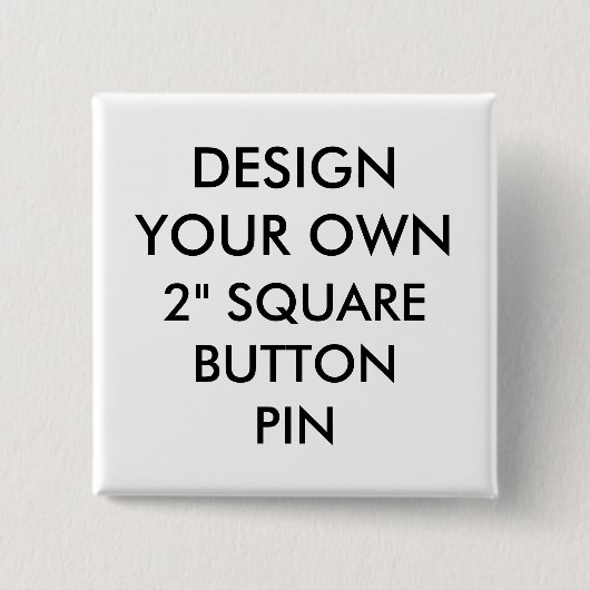 Aangepast, aangepast 2-inch Square Button Pin Badg (Voorkant)
