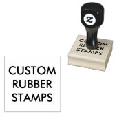 Aangepast, aangepast 2 x 2 inch hout Rubber stempe Rubberstempel (Gestempeld)