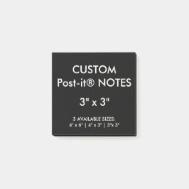 Aangepast, aangepast 3-inch vierkant Post-it® note
