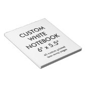 Aangepast, aangepast 40 Notitieblok voor wegwerppa (Schuin)