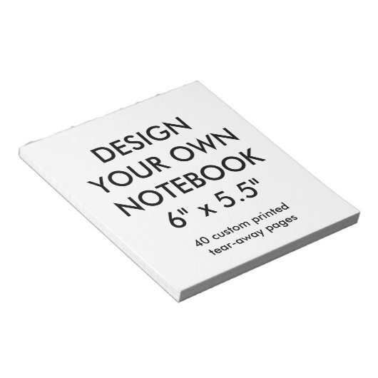 Aangepast, aangepast 40 Notitieblok voor wegwerppa (Schuin)
