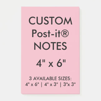 Aangepast, aangepast, 4 x 6 inch Post-it® notes le