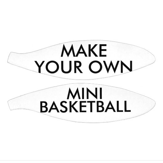 Aangepast, aangepast 6-inch mini-formaat Basketbal (Panelen)