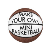 Aangepast, aangepast 6-inch mini-formaat Basketbal (Voorkant)