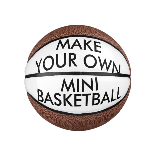 Aangepast, aangepast 6-inch mini-formaat Basketbal (Voorkant)