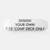 Aangepast aangepast 7,75-inch Comp Skateboard-deck Persoonlijk Skateboard (Horizontaal)