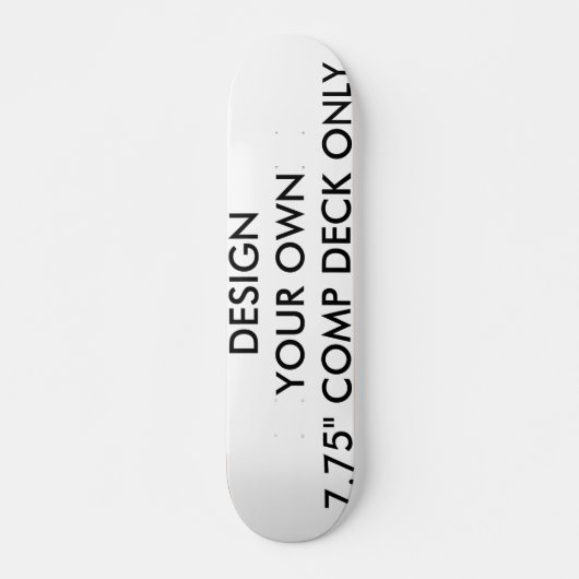 Aangepast aangepast 7,75-inch Comp Skateboard-deck Persoonlijk Skateboard (Voorkant)