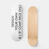 Aangepast aangepast 8 1/8-inch Comp Skateboard Dec (Voorkant)