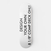 Aangepast aangepast 8 1/8-inch Comp Skateboard Dec (Voorkant)