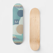 Aangepast aangepast Abstract geometrisch kunstpatr Persoonlijk Skateboard (Voorkant)