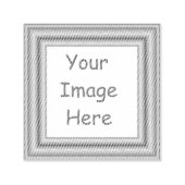 Aangepast, aangepast Afbeelding en Gold Lijst afdr Zelfinktende Stempel (Design)