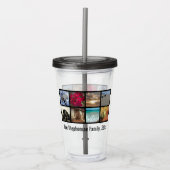 Aangepast, aangepast Afbeelding voor meerdere foto Acryl Drinkbeker (Voorkant)