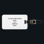 Aangepast aangepast Bagagelabel<br><div class="desc">Pas uw hele wereld aan en pas deze aan met een breed scala aan unieke Zazool-producten die u wilt kiezen. Vind of Creëer die one-of-a-kind cadeaus die je gewoon nergens anders kunt vinden. Merchandising in Unieke kleding en uniek thuisdecor en nog veel meer. Geïnspireerd door het knappe landschap, het erfgoed...</div>