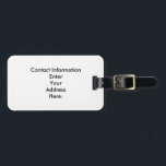 Aangepast aangepast Bagagelabel<br><div class="desc">Pas uw hele wereld aan en pas deze aan met een breed scala aan unieke Zazool-producten die u wilt kiezen. Vind of Creëer die one-of-a-kind cadeaus die je gewoon nergens anders kunt vinden. Merchandising in Unieke kleding en uniek thuisdecor en nog veel meer. Geïnspireerd door het knappe landschap, het erfgoed...</div>