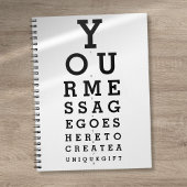 Aangepast aangepast berichtenoverzicht Opticien —  Notitieboek