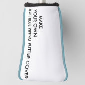 Aangepast, aangepast blauw Putter Golf Club Hoesje Golfheadcover (Draai 90)