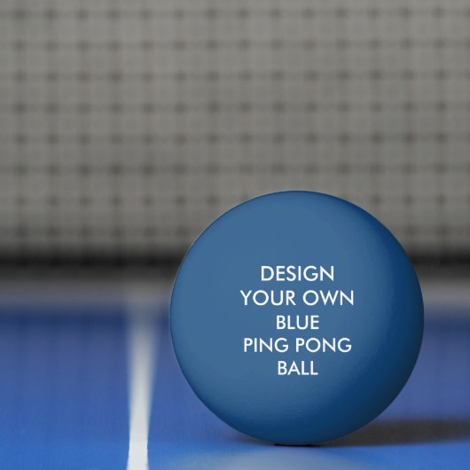 Aangepast aangepast BLUE Ping Pong Ball (Net)